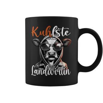 Kuhlste Landwirtin Für Landwirt Women's Farmer Cow Tassen - Geschenkecke