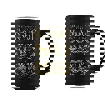 La Historia De Roma Taza de café - Regaloses