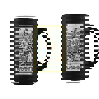 The Lacrosse Mom Skeleton Tarot Card Happy Mother's Day Coffee Mug - Thegiftio