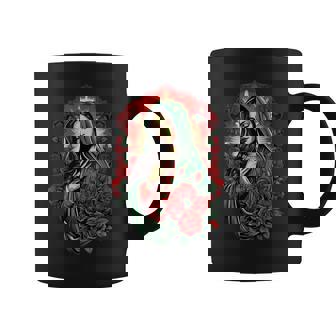 Our Lady Virgen De Guadalupe Virgin Mary Catholic Saint Graphic Print Coffee Mug - Monsterry