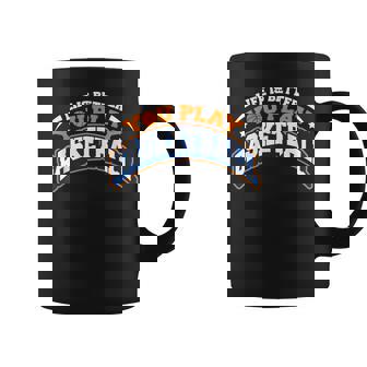 Laida Es Mejor Cuando Juegas Al Jugador Aficionado Al Baloncesto Taza de café - Regaloses