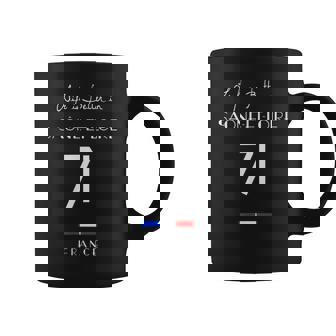 Laie Est Meilleure En Saône-Et-Loire Numéro 71 Bourgogne France Tasse - Cadeauxyz