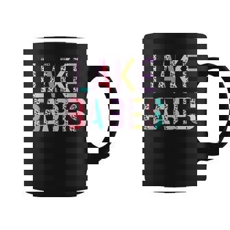 Lake Babes Summer Vibes Vacation Vibe Cute Leopard Women Graphic Print Coffee Mug - Monsterry