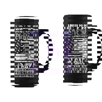 Land The Free Because My Daddy Is Brave Military Child Month Coffee Mug | Mazezy