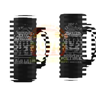 Las Leyendas Nacen En Abril 1975 49 Cumpleaños Hombre Taza de café - Regaloses