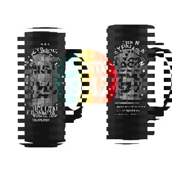Las Leyendas Nacen En Agosto 1947 Hombre Taza de café - Regaloses