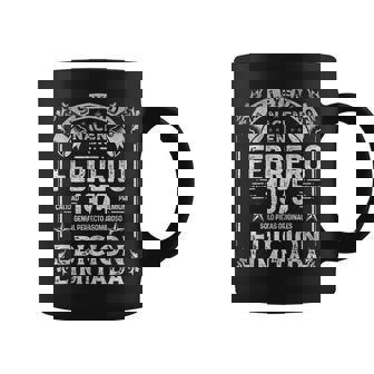 Las Leyendas Nacen En Febrero De 1975 50 Años Cumpleaños Taza de café - Regaloses