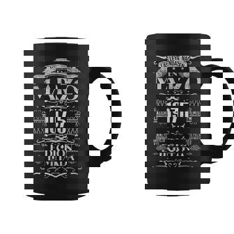 Las Leyendas Nacen En Marzo De 1975 49 Años Cumpleaños Taza de café - Regaloses
