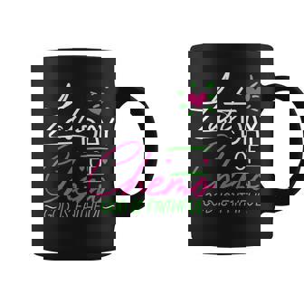 Last Day Of Chemo God Is Faithful Breast Cancer Awareness Graphic Print Coffee Mug - Monsterry