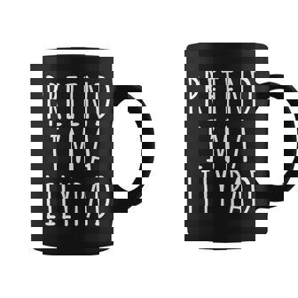 Lazy Halloween Costume Shirt Pretend I'm Lily Pad Premium Graphic Print Coffee Mug - Monsterry