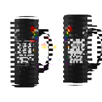 Leg Rest Naughty Dad Joke Vagitarian Lesbian Graphic Print Coffee Mug - Monsterry