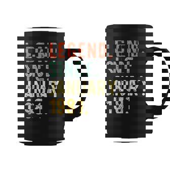 Legend Since January 1981 40Th Birthday 40 Years Old Coffee Mug | Mazezy