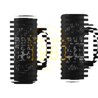 Legends Were Born In February 1981 Birthday Coffee Mug | Mazezy