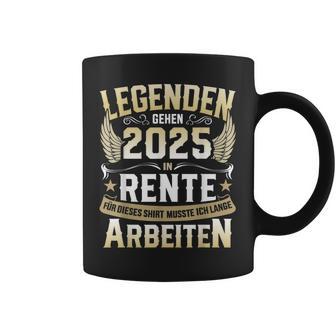 Legends Retirement 2025 Long Work For Pensioners In Retirement Tassen - Geschenkecke