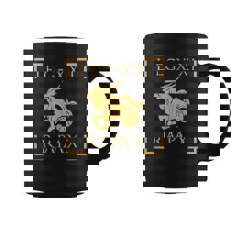 Legio Xxi Rapax Capricornio Emblema Legión Romana Sin Mangas Taza de café - Regaloses