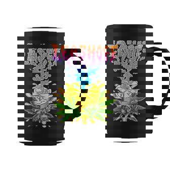 Lemon Haze Cannabis Marijuana THC Weed Strain Graphic Print Coffee Mug - Monsterry