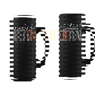 Leopard Registered Dietitian Appreciation Healthcare Workers Graphic Print Coffee Mug - Monsterry