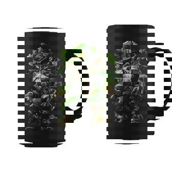 Leprechaun Motivo Mítico Fantasía Obra De Arte Leprechaun Taza de café - Regaloses