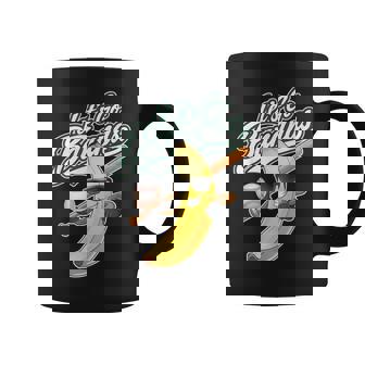 Let's Go Bananas Playing Baseball Baseball Player Coffee Mug | Seseable UK