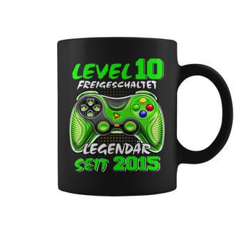 Level 10 Birthday Boy Gamer 2015 10Th Birthday Tassen - Geschenkecke