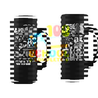 Level 100 Days Of School Completed Gaming Gamer Boy Coffee Mug | Mazezy