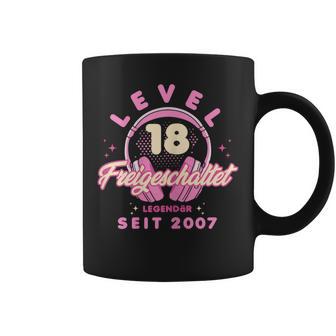 Level 18 Years Girl's Woman Birthday Gamer Girl 2007 Tassen - Geschenkecke