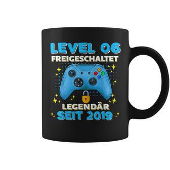 Level 6 Jahre Geburtstags Junge Gamer 2019 Geburtstag Tassen - Geschenkecke