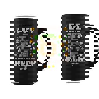 Level 6 Unlocked 6Th Birthday Gamer Pixel Video Game Party Coffee Mug | Seseable UK