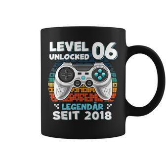 Level 6 Years Birthday Young Gamer 2018 Birthday Tassen - Geschenkecke