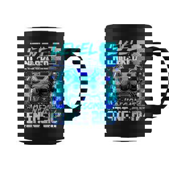 Level 8 Unlocked 8Th Birthday Boys Gamer 8 Year Old Coffee Mug | Seseable UK