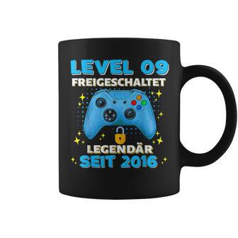 Level 9 Jahre Geburtstags Junge Gamer 2016 Geburtstag Tassen - Geschenkecke