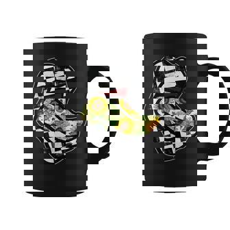 Lèvres À Carreaux En Forme De Tournesol Tasse - Cadeauxyz
