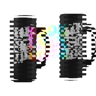 Library Book Fair Vibe Tie Dye School Reading Nostalgic Graphic Print Coffee Mug - Monsterry