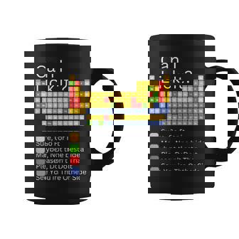 Can I Lick It 100 Days Of School Periodic Table Coffee Mug | Mazezy