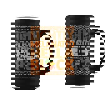 Lightly Melanated Hella Black History Month Melanin African Coffee Mug | Mazezy
