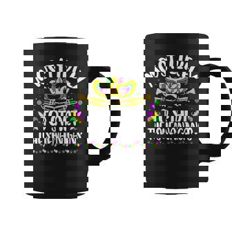 Most Likely To Start All The Shenanigans Family Mardi Gras Coffee Mug - Thegiftio UK