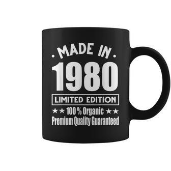 Limited Edition 1980 Birthday 1980 Geboren Jahrgang 1980 Tassen - Geschenkecke