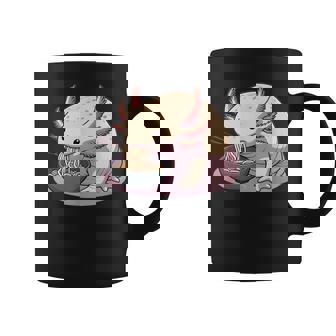 Lindo Ajolote Disfrutando De Fideos Ramen Taza de café - Regaloses