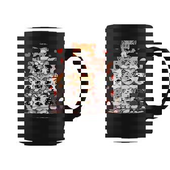 Lindos Gatos Y Gatitos Amantes De Los Gatos Para Niñas Anime Kawaii Gato Taza de café - Regaloses
