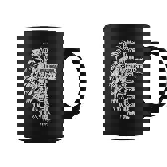 Lion Of Judah And Cross With Philippians 4 Coffee Mug - Thegiftio UK