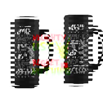 On The List Of Naughty And I Regret Nothing Christmas Graphic Print Coffee Mug - Monsterry