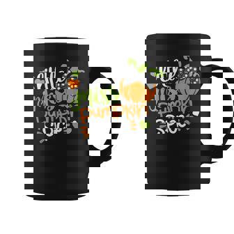 Little Miss Pumpkin Spice Halloween Graphic Print Coffee Mug - Monsterry