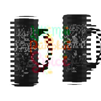 Little Miss Pumpkin Spice Season Halloween Harvest Girls Fun Graphic Print Coffee Mug - Monsterry