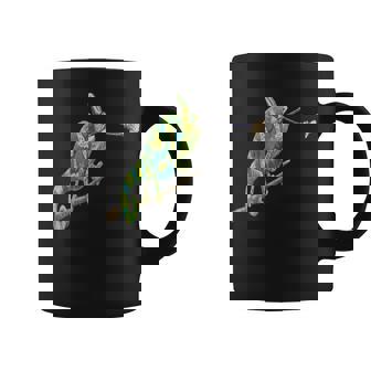 Lizard Meme Eat Watercolor Reptile Eating Lizard Herpetology Graphic Print Coffee Mug - Monsterry