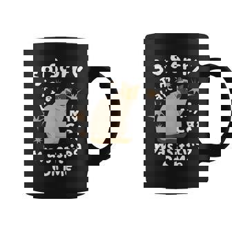 Lo Siento Mucho Llegué Tarde Mi Gato Estaba Sentado Encima Taza de café - Regaloses
