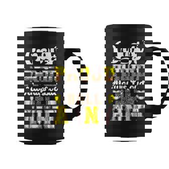 Loud Ball Auntie Softball Baseball Aunt Coffee Mug - Seseable