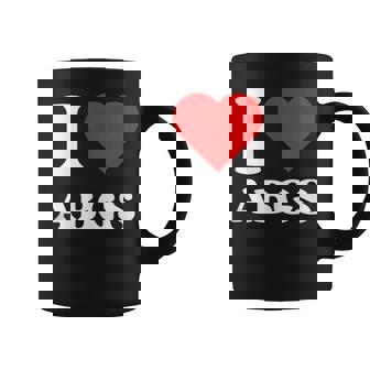 I Love ABGS I Heart ABGS Red Heart Lover Asian Baby Girl Tank Top Graphic Print Coffee Mug - Monsterry