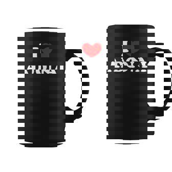 I Love Adonai I Heart Adonai Graphic Print Coffee Mug - Monsterry