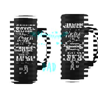 Love Angel Dad In Heaven Memorial Family Mother's Day Graphic Print Coffee Mug - Monsterry