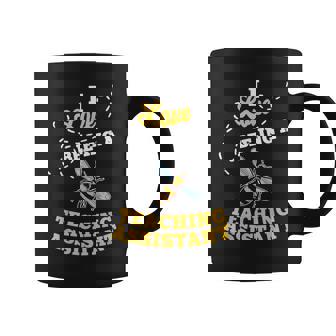 I Love Bee-Ing A Teaching Assistant Honey Bee Job Profession Graphic Print Coffee Mug - Monsterry